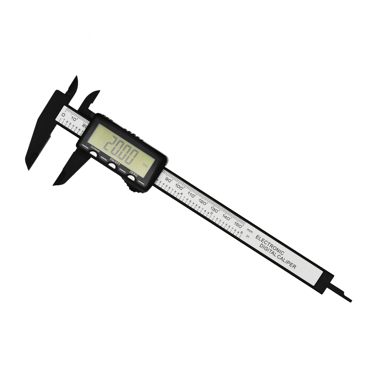 Rechargeable Plastic Digital Caliper 708